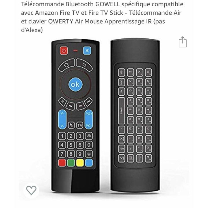 Télécommande & Clavier sans fil Bluetooth 3.0 -50% - GEO Gabon Shop Online 