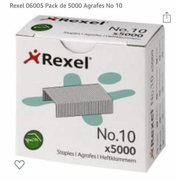 Agrafes Rexel N°10 bte de 5.000 -33% - GEO Gabon Shop Online 