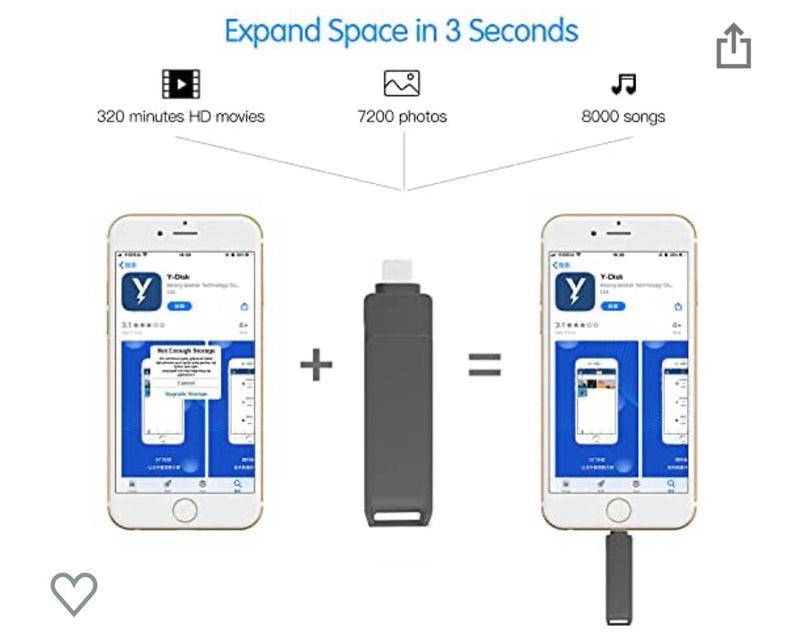 LIGHTNING Clé Multifonctions 256Gb Usb/Usb C/Lightning -38% - GEO Gabon Shop Online 