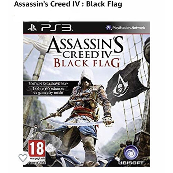 PS3 Jeu ASSASSIN’S Creed IV Black Flag -Destockage !!! - GEO Gabon Shop Online 