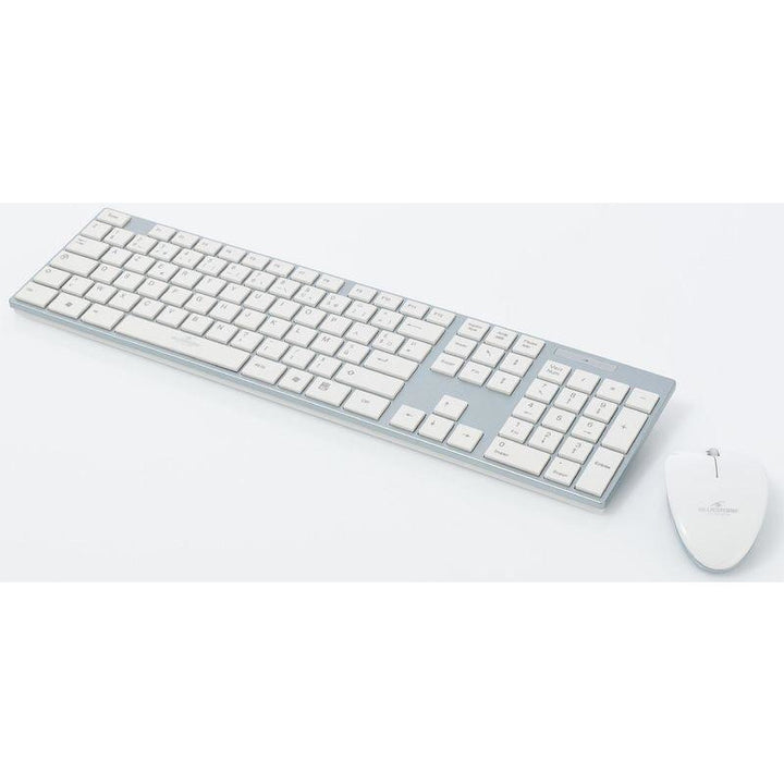 Clavier/Souris Sans Fil Bluestork EASY blanc -20% - GEO Gabon Shop Online 