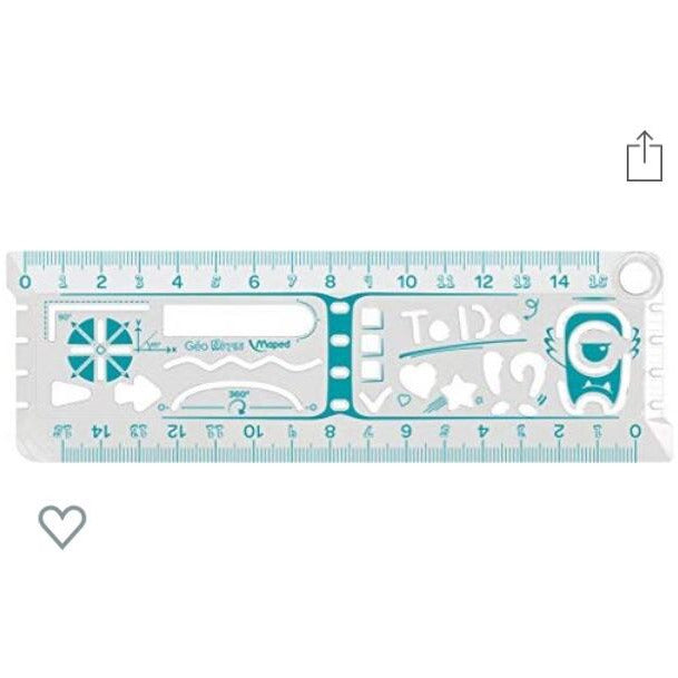 Règle Traçage Multi-Fonction 15cm -33% - GEO Gabon Shop Online 