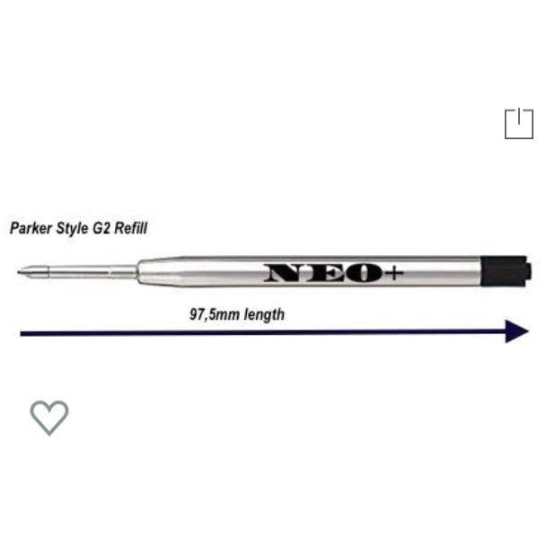 Recharge encre noire compatible Stylo Bille Parker -50% - GEO Gabon Shop Online 