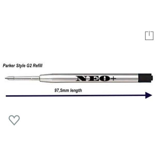 Recharge encre noire compatible Stylo Bille Parker -50% - GEO Gabon Shop Online 