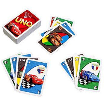 Jeu de Cartes UNO CARS 2 -5.000F - GEO Gabon Shop Online 