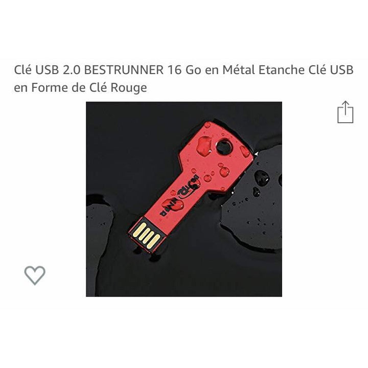 Clé USB 16 gb 2.0 BestRunner -Destockage !!! - GEO Gabon Shop Online 