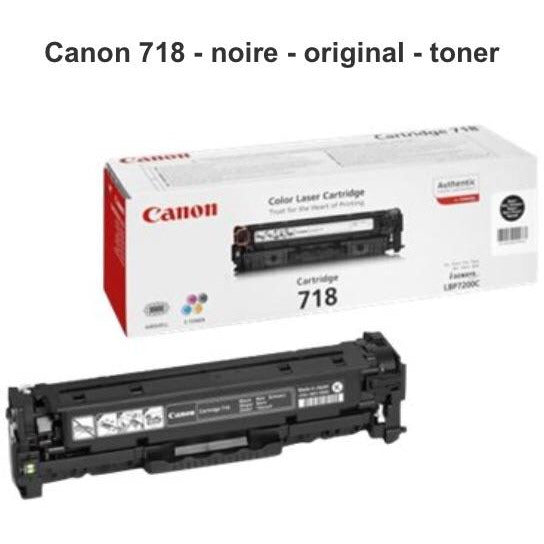 Toner Canon 718 Noir -36% - GEO Gabon Shop Online 