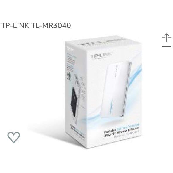 Wifi Routeur mobile clés 3G/4G TL-MR3040 -50% - GEO Gabon Shop Online 