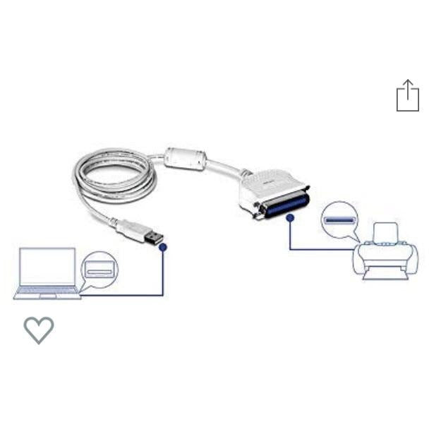 Adaptateur/Convertisseur USB -> Parallel 1284 -40% - GEO Gabon Shop Online 