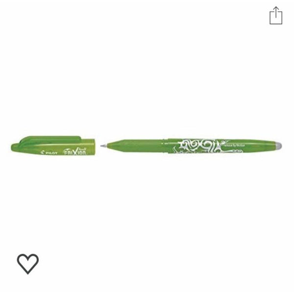 Frixion Ball effaçable 0.7 vert pomme -25% - GEO Gabon Shop Online 
