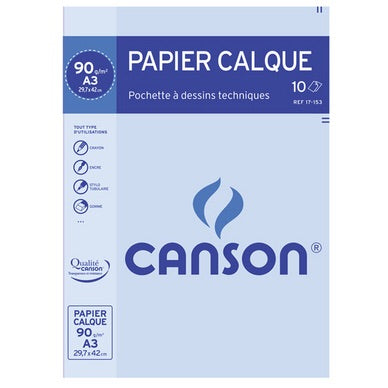 Papier Calque A3 10f 90g -20% - GEO Gabon Shop Online 