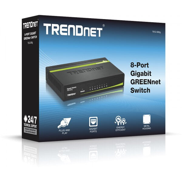 Switch 8 ports Gigabit TEG-S80G -20% - GEO Gabon Shop Online 