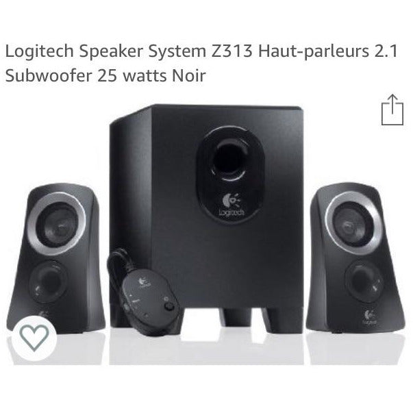 Enceintes/Caisson Basses Z213 2.1 -50% - GEO Gabon Shop Online 