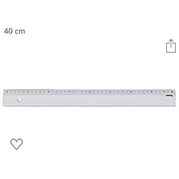 Règle plastique Essentials 40cm -20% - GEO Gabon Shop Online 