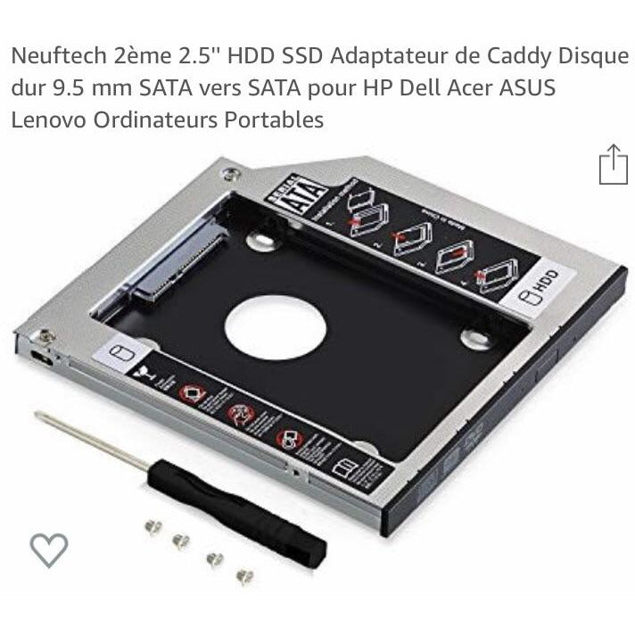 NEUFTECH Adaptateur CADDY HD SSD -50% - GEO Gabon Shop Online 