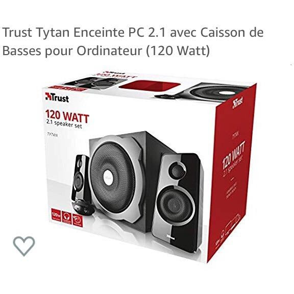 Enceintes/Caisson Basses TYTAN 2.1 -50% - GEO Gabon Shop Online 