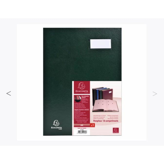 Parapheur Direction dos à soufflets A4+ 18 comp -20% - GEO Gabon Shop Online 