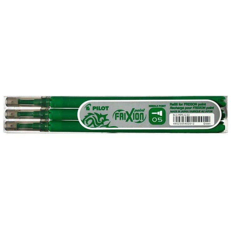 Recharges FriXion 0.5 vert set de 3 -20% - GEO Gabon Shop Online 