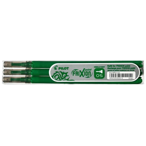 Recharges FriXion 0.5 vert set de 3 -20% - GEO Gabon Shop Online 
