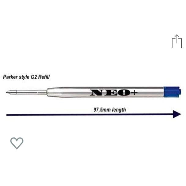 Recharge encre bleue compatible Stylo Bille Parker -50% - GEO Gabon Shop Online 