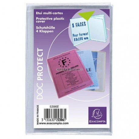 Etui Multi-Cartes 8 faces -Destockage !!! - GEO Gabon Shop Online 