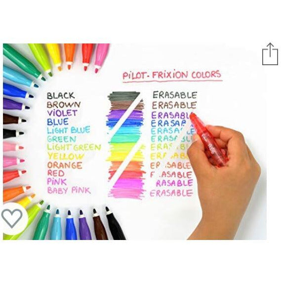 FriXion Colors Feutres de coloriage effaçables étui de 6 coul -30% - GEO Gabon Shop Online 