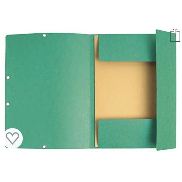 Chemises 3 rabats à élastiques vert paquet de 10 -20% - GEO Gabon Shop Online 