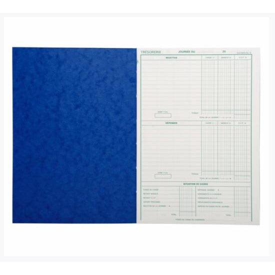 Registre Piqûre Brouillard Journalier 27x19.5cm 40p -20% - GEO Gabon Shop Online 