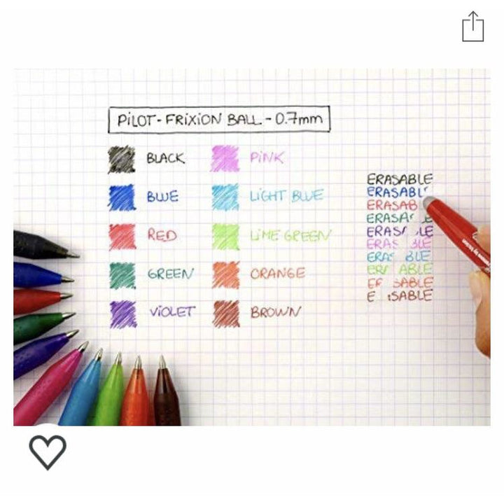 FriXion Ball effaçable 0.7 bleu -20% - GEO Gabon Shop Online 