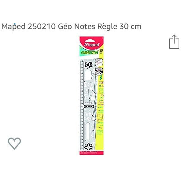 Règle Traçage Multi-Fonction 30cm -31% - GEO Gabon Shop Online 