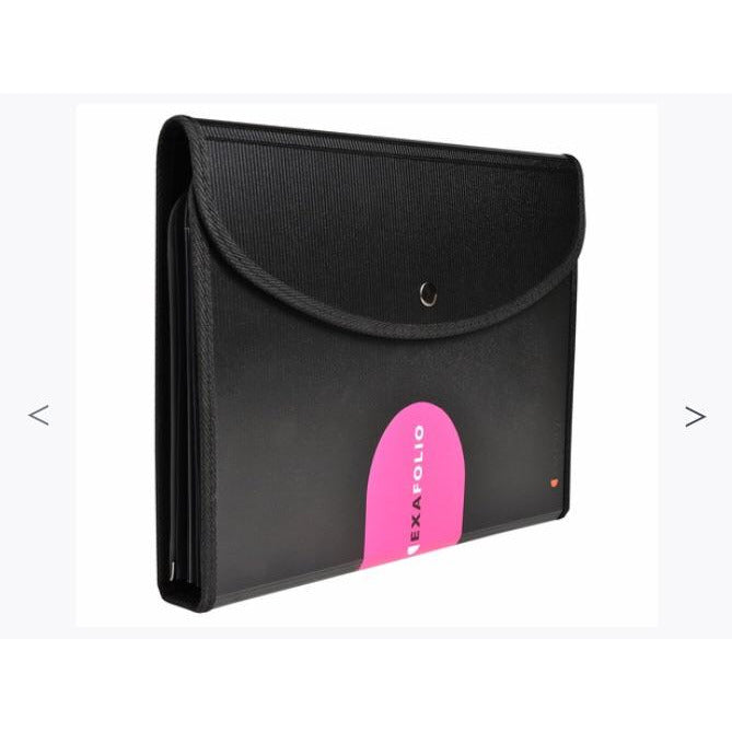 Trieur EXAFOLIO avec Porte-Bloc et Bloc-notes EXACTIVE 6 comp -20% - GEO Gabon Shop Online 