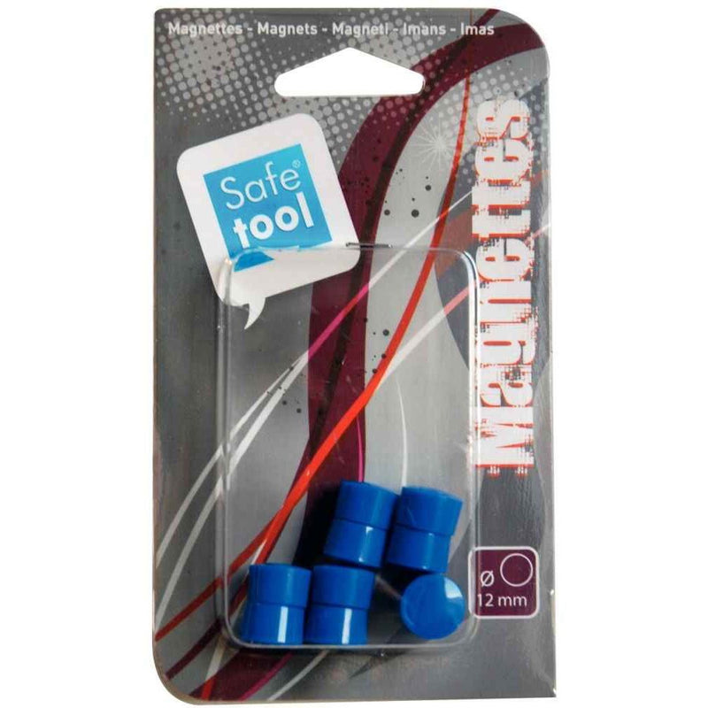 Aimants Bleu 10mm blister de 10 -20% - GEO Gabon Shop Online 