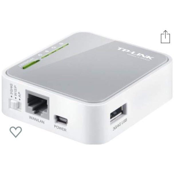 Wifi Routeur mobile 3G/4G TL-MR3020 -40% - GEO Gabon Shop Online 