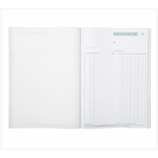 Manifold Factures 29.7x21cm 50f tripli autocopiants -20% - GEO Gabon Shop Online 