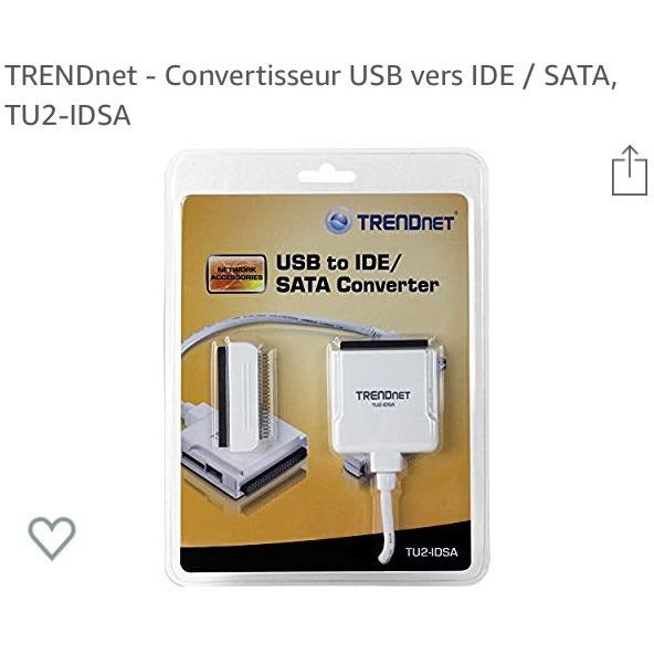 Adaptateur/Convertisseur USB -> SATA/IDE -40% - GEO Gabon Shop Online 