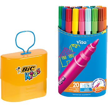 Feutres de coloriage KIDS Visa pointe fine bte de 20 -38% - GEO Gabon Shop Online 