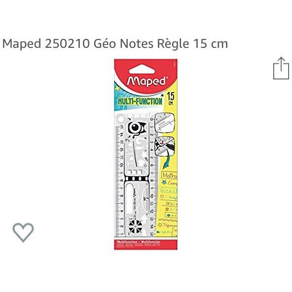 Règle Traçage Multi-Fonction 15cm -33% - GEO Gabon Shop Online 