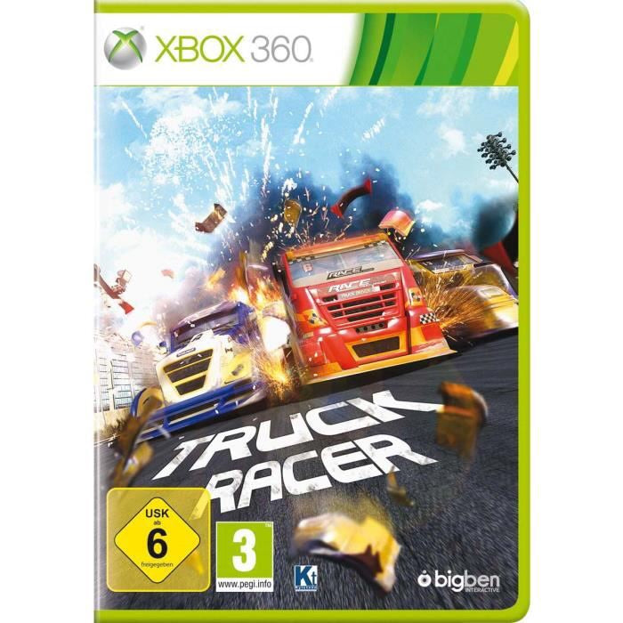 XBOX 360 Jeu Truck Racer -Destockage !!! - GEO Gabon Shop Online 