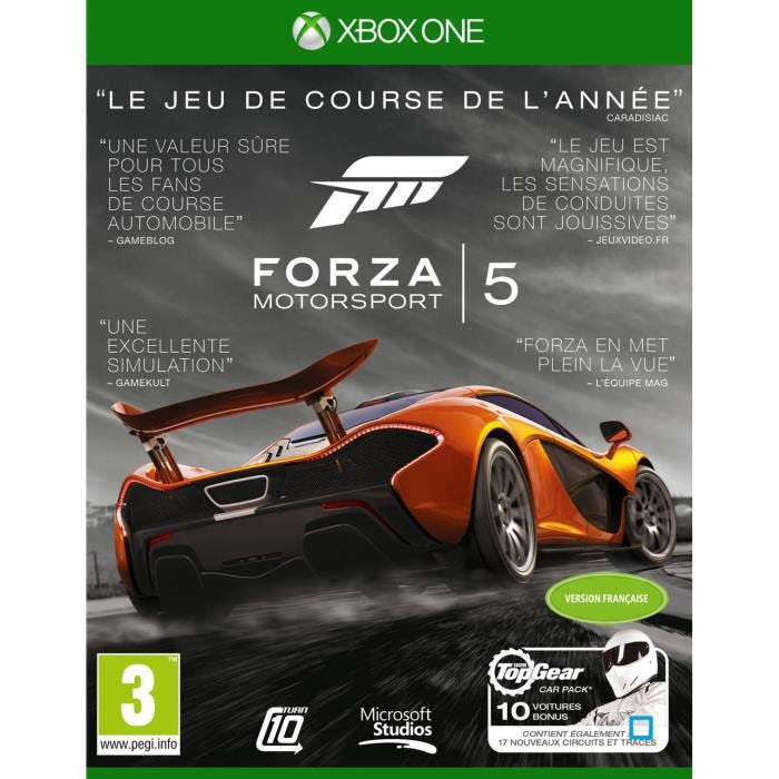 XBOX ONE Jeu FORZA 5 Motorsport -50% - GEO Gabon Shop Online 