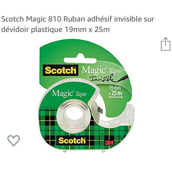 Dévidoir adhésif Magic invisible 19mmx25m -25% - GEO Gabon Shop Online 