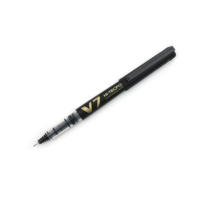 Stylo Bille médium 0.7 V7 Hi-Tecpoint encre noire -20% - GEO Gabon Shop Online 