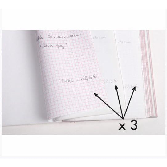 Manifold Commandes 29.7x21cm 50f tripli autocopiants -20% - GEO Gabon Shop Online 