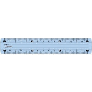 Règle plastique incassable 15cm -20% - GEO Gabon Shop Online 