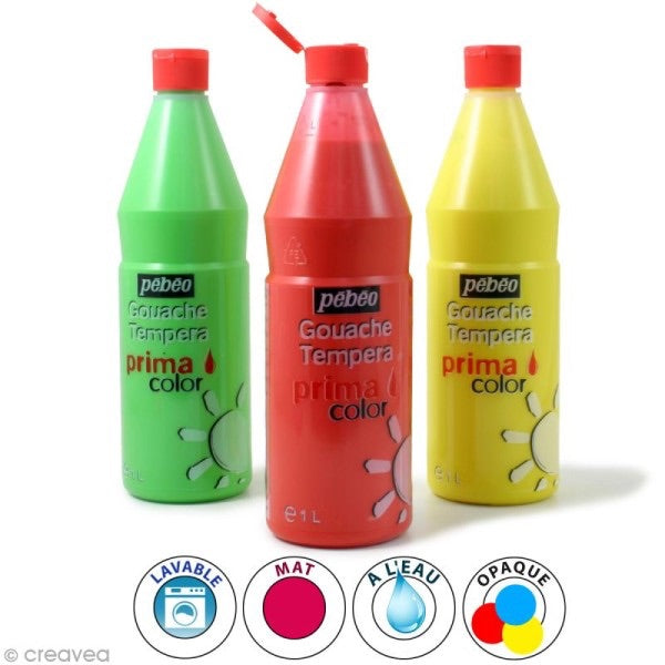 Gouache 1L vert clair -20% - GEO Gabon Shop Online 