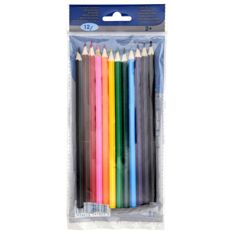 Crayons de couleurs sachet de 12 -28% - GEO Gabon Shop Online 