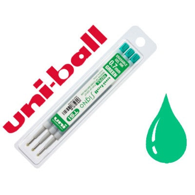 Recharges Signo 0.7 encre verte Set de 3 -50% - GEO Gabon Shop Online 