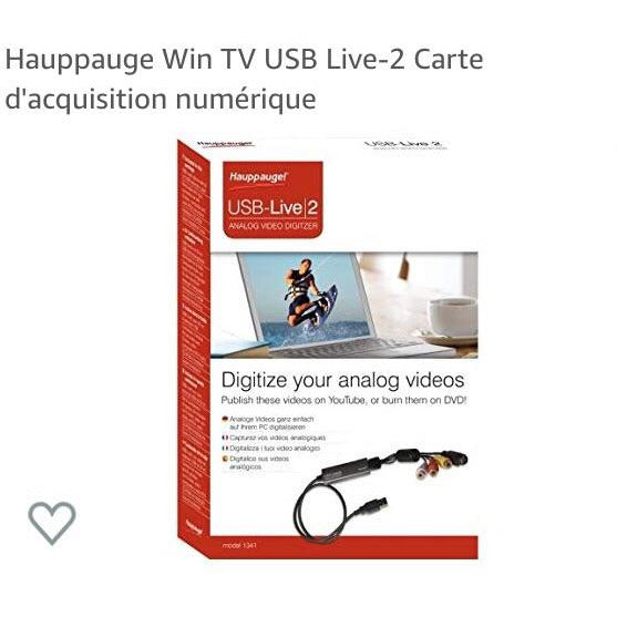 Acquisition/Numérisation Audio/Vidéo Usb -Destockage !!! - GEO Gabon Shop Online 
