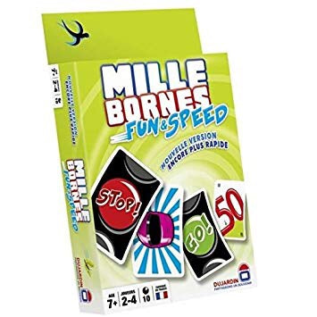Jeu de Cartes MILLE BORNES Fun & Speed -5.000F - GEO Gabon Shop Online 