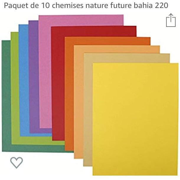 Chemises Bahia 220g ass coul Paquet de 10 -20% - GEO Gabon Shop Online 