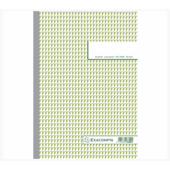 Manifold Carnet quad 5x5 29.7x21cm 50 dupli autocopiants -20% - GEO Gabon Shop Online 